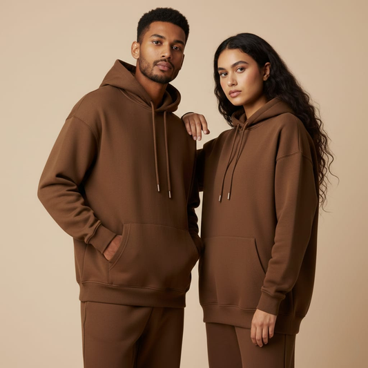 Pack of 2 Premium Hoodies – Ultimate Comfort & Style Combo (Brown) Unisex | Designed for Everyone